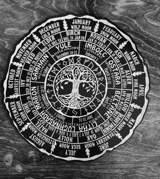 Celtic Tree of Life Calendar (9 inches round)