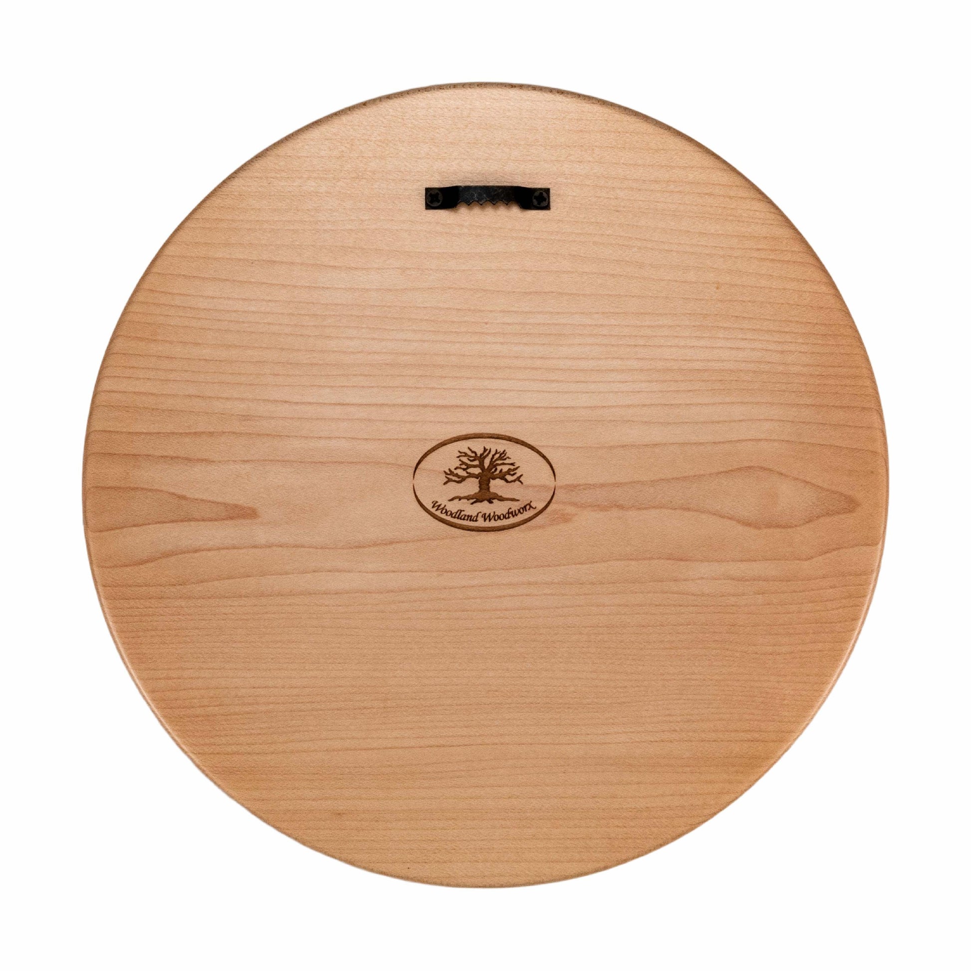 Wheel Of The Year, Engraved Solid Maple Alter Wheel / Wall Art